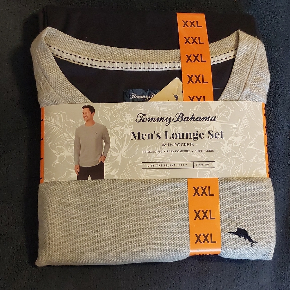 Tommy Bahama Men's Lounge Set - Gray